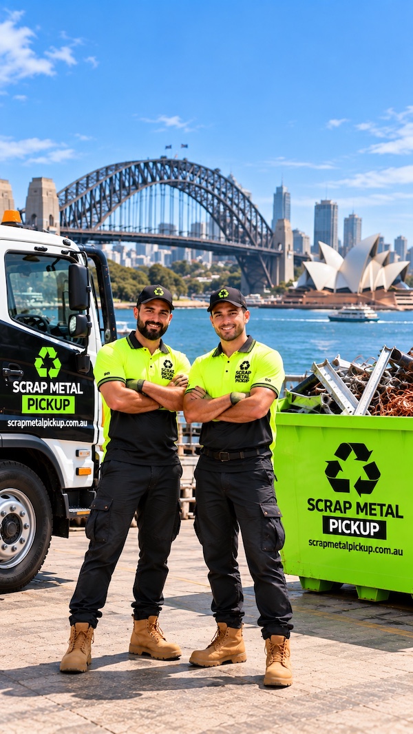 Scrap Metal Pickup team in Sydney