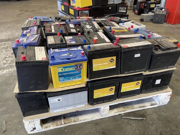Scrap batteries